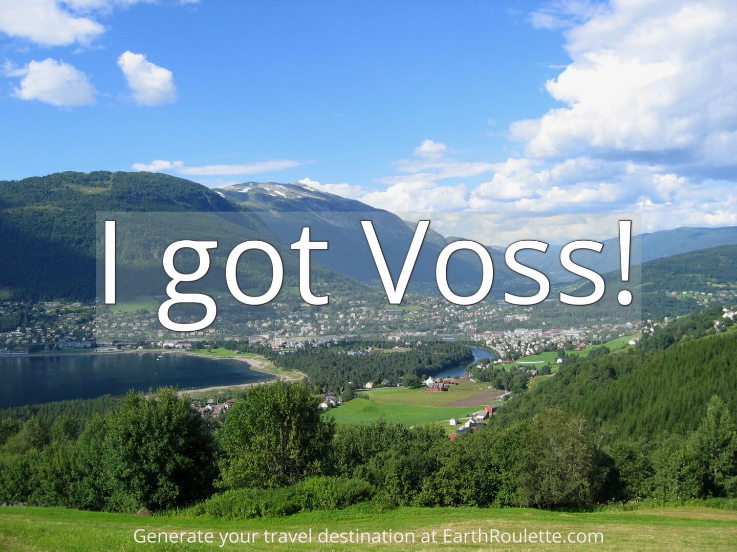 Voss Travel Guide, Photos & Videos, Things to do & see Earth Roulette